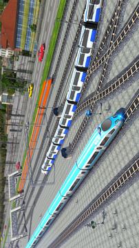 Euro Train Racing Game 2017- Multiplayer游戏截图4