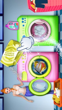 Laundry Washing and Ironing Kids Game游戏截图3