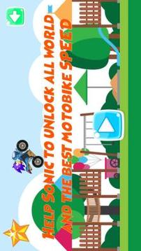 Motorbike Sonic runner 2游戏截图2