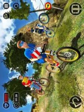 Downhill Superhero Kids Bicycle Rider: MTB Cycle游戏截图4