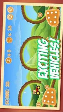 Hill Climb Racing Game Car Racing Games游戏截图4