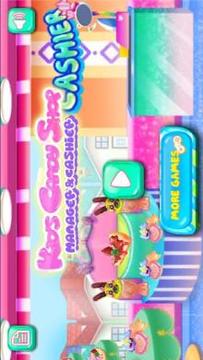 Kids Candy Shop Manager and Cashier Game游戏截图5