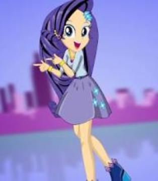 Rarity Dress up Rainbow Dash Fluttershy Games游戏截图3