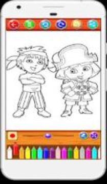 Dora:coloringbook Fans游戏截图4