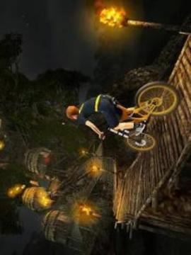 Downhill Superhero Kids Bicycle Rider: MTB Cycle游戏截图1