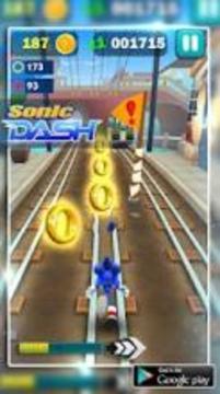 Subway Super Sonic Rush Game游戏截图3