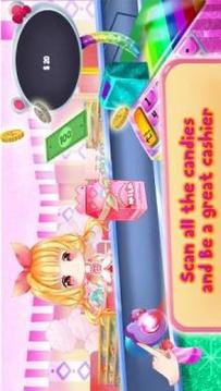 Kids Candy Shop Manager and Cashier Game游戏截图2