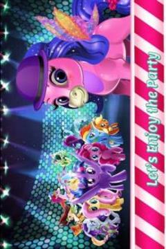 Pink Baby Pony MakeUp & Care Game游戏截图1