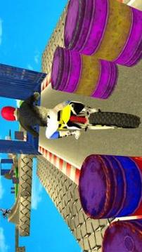 Motorcycle Games 2018: Extremo Stunt Master 3D Sim游戏截图3