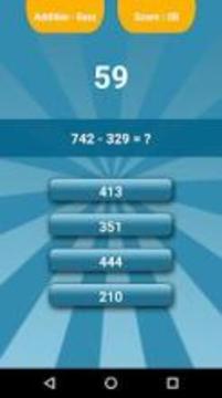 Brainy Math (hardest math quiz game).游戏截图4