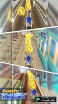 Subway Super Sonic Rush Game游戏截图4