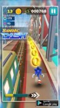 Subway Super Sonic Rush Game游戏截图1