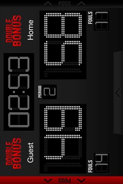 Basketball Scoreboard游戏截图3