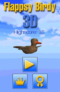 飞扬的鸟 3D游戏截图1