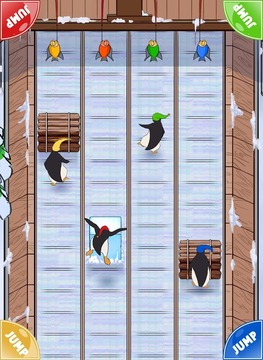 Penguin Fish Run游戏截图1