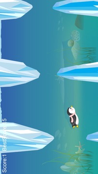 Chubby Penguin 企鹅勇闯冰山游戏截图1