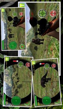 丛林狩猎恐龙 - 3D游戏截图3