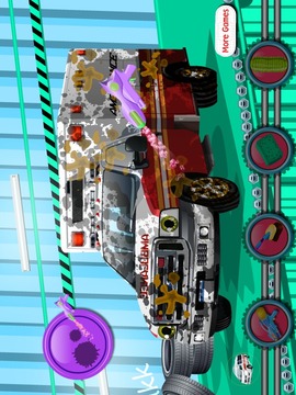 Ambulance Car Wash游戏截图5