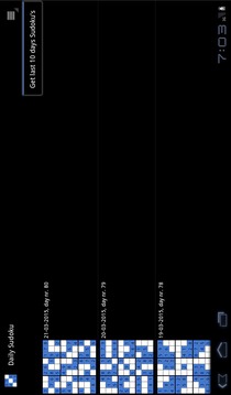 每日數獨免費 (sudoku)游戏截图1