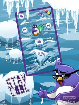 企鹅冲浪冒险游戏截图2