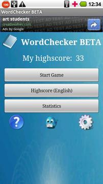 Word Checker BETA游戏截图1