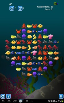 连连看 海底世界游戏截图1