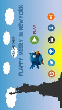 Flappy Veery in New York游戏截图1