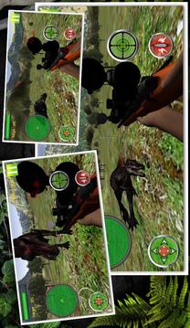 丛林狩猎恐龙 - 3D游戏截图4