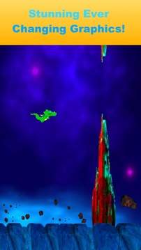 Flashy Bird - Flap Space Wings游戏截图4