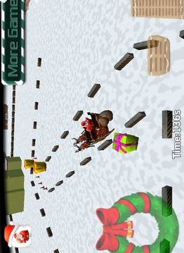 圣诞老人雪橇停车游戏截图4