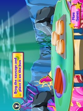 美味的热狗烹饪比赛游戏截图5
