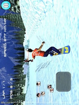 滑雪竞赛游戏截图1