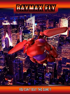 3D Baymax Fly Surfer游戏截图1