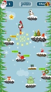 圣诞老人跳跃游戏截图2