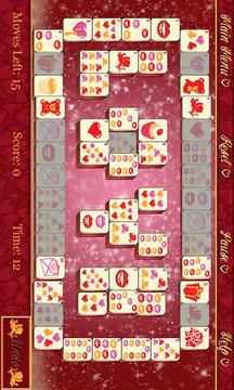 Mahjong Valentines游戏截图3