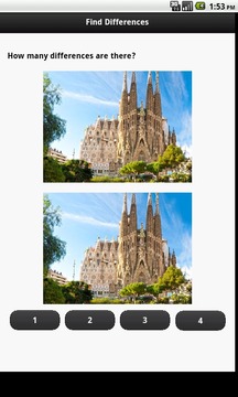 寻找差异 - 巴塞罗那游戏截图2