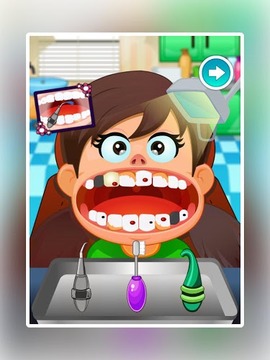 可爱女孩牙医游戏截图4