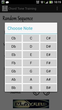 Chord Tone Training游戏截图2