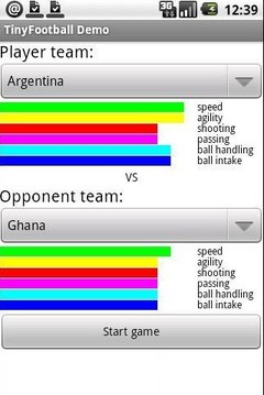 微型足球游戏截图1