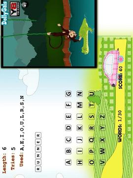猴子Hangman游戏游戏截图3
