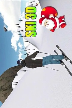 滑雪3D - 聖誕節挑戰游戏截图3
