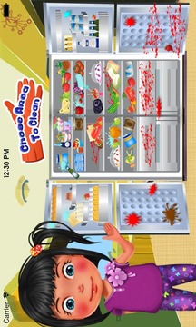 冰柜清洁女孩游戏游戏截图2