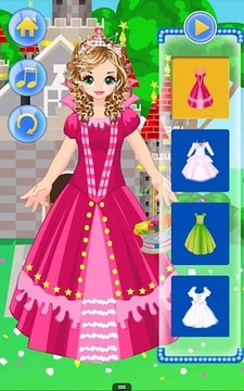 富有魅力的公主装扮游戏截图3
