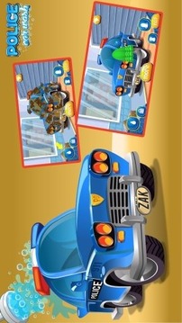 police car wash games for boys游戏截图3