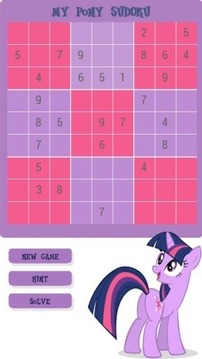 My Pony Sudoku游戏截图1