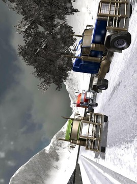 雪道卡车赛3D游戏截图3