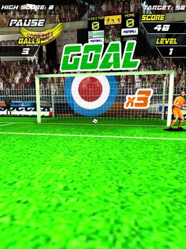 Strike Soccer Flick Free Kick游戏截图4