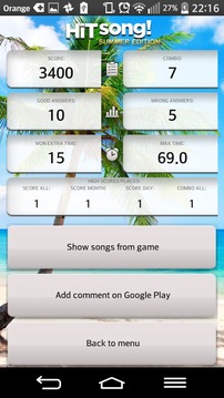 HIT Song Summer: Music Game游戏截图4