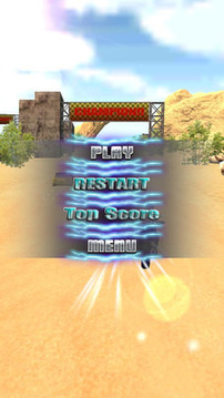 3D沙漠摩托赛车游戏截图2