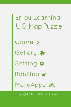 美国地图拼图游戏截图5